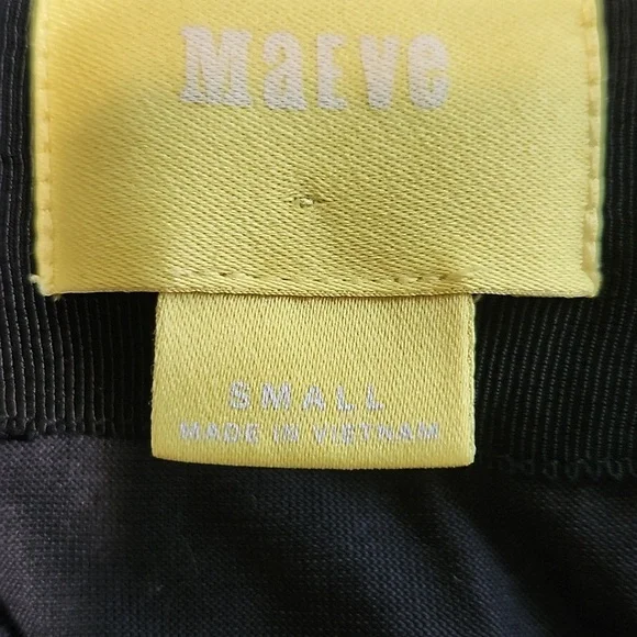 Anthropologie Maeve Cara dress black/charcoal cowl neck shift size small - Picture 5 of 7